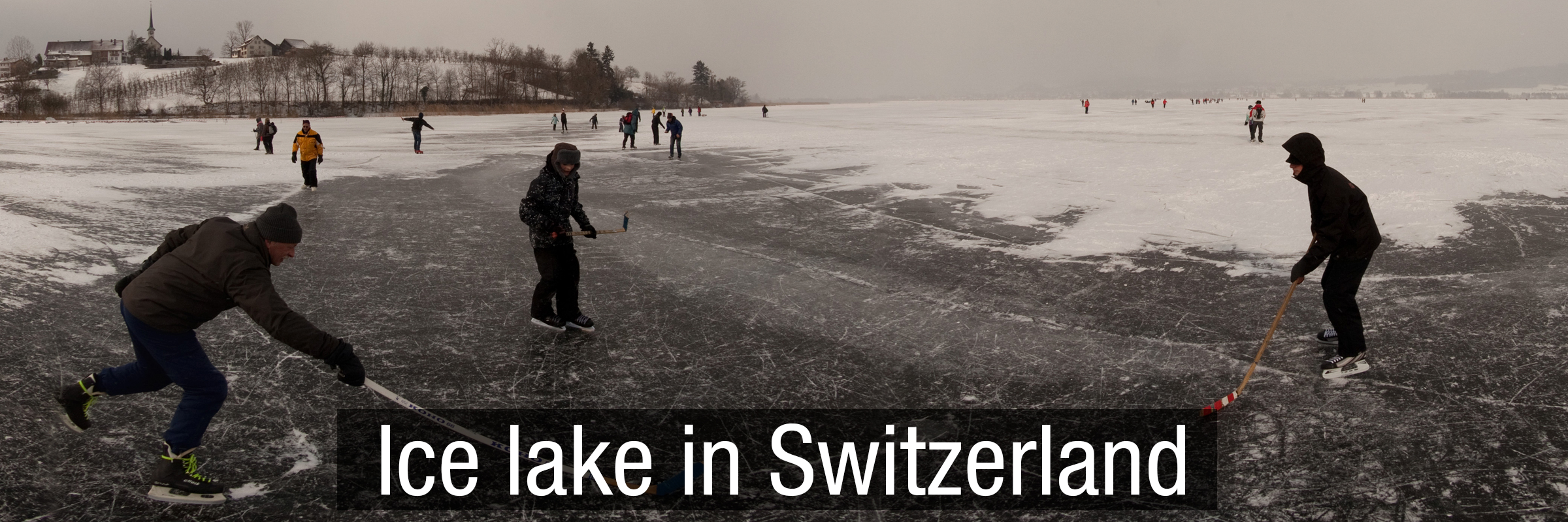 Frozen Swiss Lakes